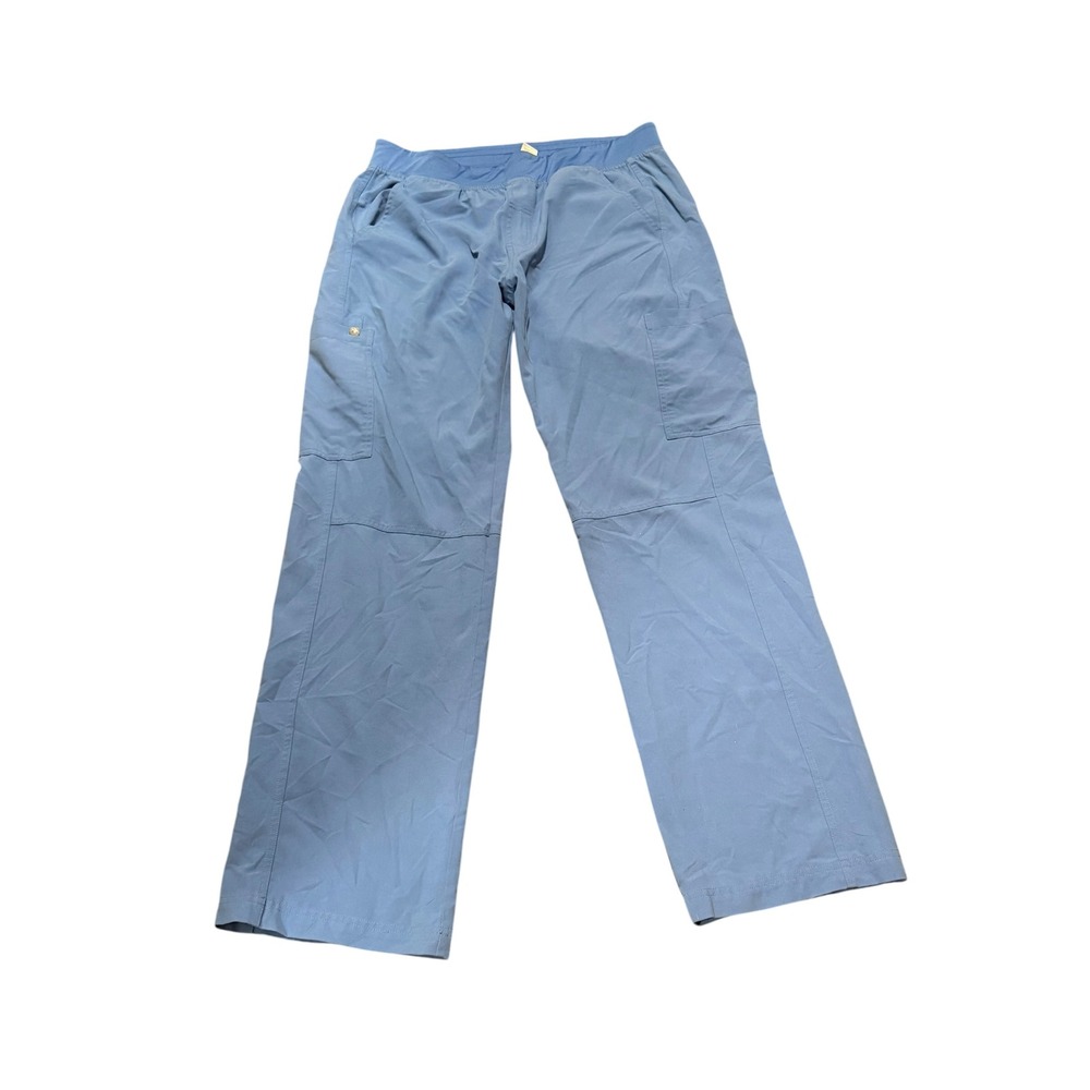 FIGS Size Large Technical Collection Blue Cargo Scrub Pants T2001